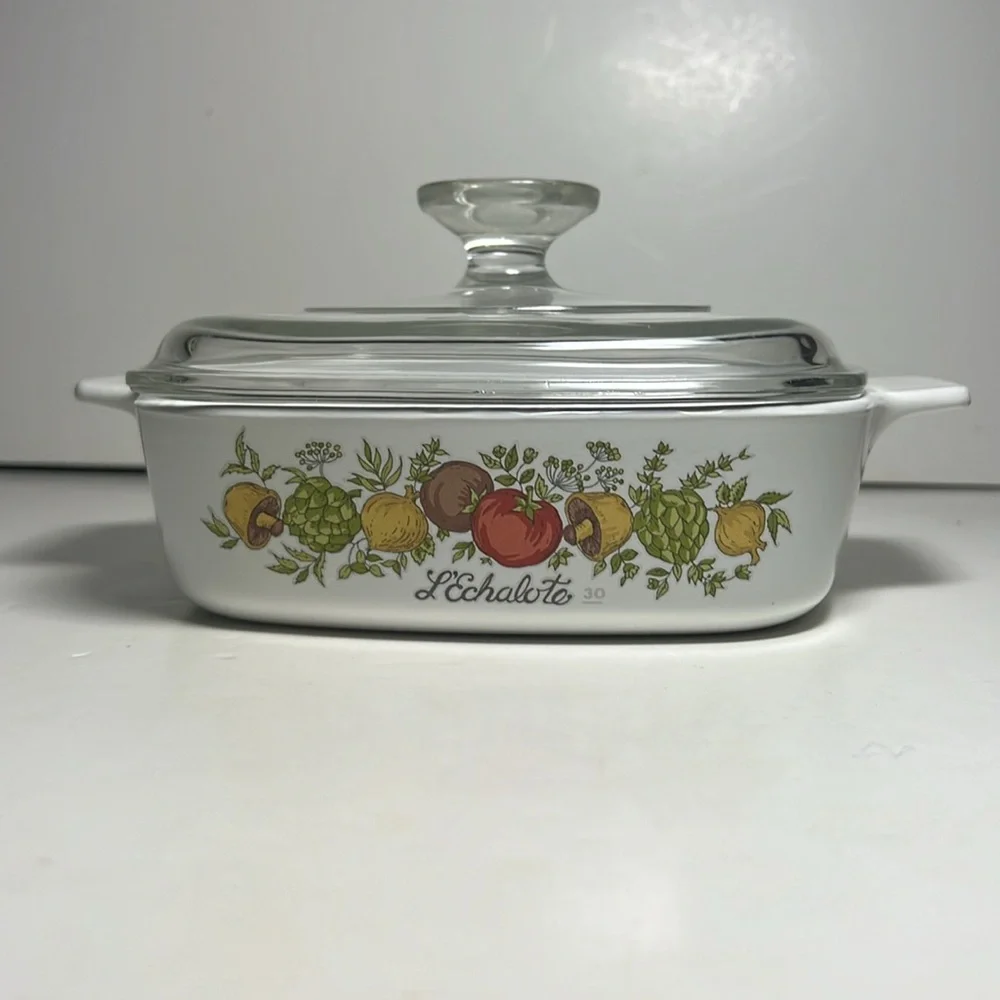 Corning Ware Spice of Life L’Echalote quart